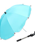 360 Degrees Pram Umbrellas Cart Accessories Adjustable Stroller Umbrella