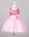 Baby Sequin Dress Flower Girl Wedding Princess Dress