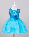 Baby Sequin Dress Flower Girl Wedding Princess Dress