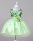 Baby Sequin Dress Flower Girl Wedding Princess Dress