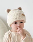 Cartoon Knitted Plush Children's Hat