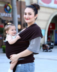 Baby sling solid color baby carrier