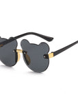 Cat Ear Kids Sunglasses Frameless Shape