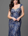 S-5xl Women Dinner Party Dress Plus Size Lady Formal Skirt Female