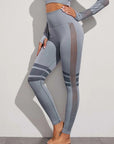 Hollow Mesh Breathable Yoga Pants