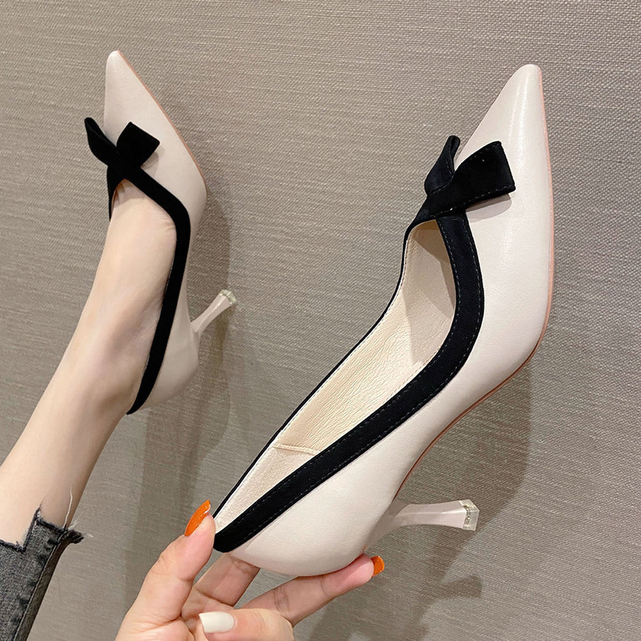 Bow High Heels Shoes