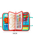 New Busy Book Children's Busy Board Dressing And Buttoning Learning Baby Early Education Preschool Sensory Learning Toy