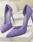 Women's Low-cut Pointed-toe Side Hollow-out Shoes