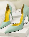 Women's Low-cut Pointed-toe Side Hollow-out Shoes