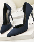 Women's Low-cut Pointed-toe Side Hollow-out Shoes