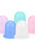 Silicone cupping health care moisture tank vacuum cupping meridian health care transparent cupping medium