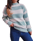 Casual Bold Stripes Sweater