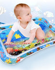 Baby Inflatable Water Mat, Infants Summer Beach Water Mat Patted Pad Water Cushion For Infants Toddlers Summer Activity Play Toys Baby Pillows