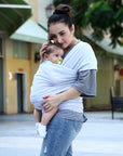 Baby sling solid color baby carrier