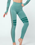 Hollow Mesh Breathable Yoga Pants