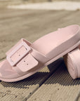 Buckle Slippers Summer Flip-flop Soft Sole Comfortable Sandals Women