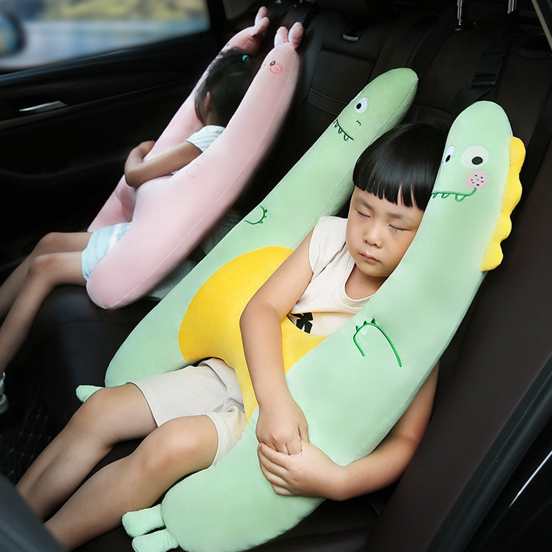 Anti-strangulation Neck Outing Pillow Baby Car Seat Belt Sleeping Artifact