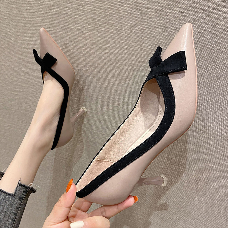 Bow High Heels Shoes