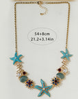 Fashion Starfish Shell Clavicle Chain Female