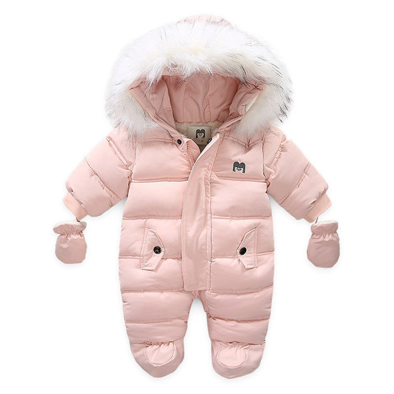 Kids Winter Jumpsuits with Glove