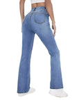 Women's High Waist Straight Slim Fit All-match Stretch Jeans