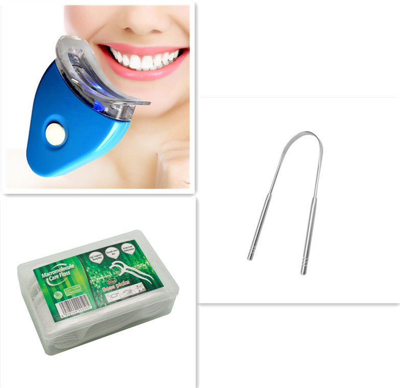 Oral Gel Teeth Whitening Whitener Dental Bleaching LED