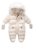 Kids Winter Jumpsuits with Glove