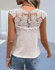 V-neck Sleeveless Blouse