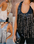 Women's Sequined Vest Camisole Vest Camisole Women