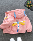 Kids' Fashion Hooded Zip Jacket