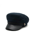 Retro Borderless Sports Flat Top Beret Women