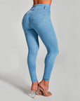 High Waist Jeans Women's Skinny Trousers Tight Stretch Shaping And Hip Lifting Pants