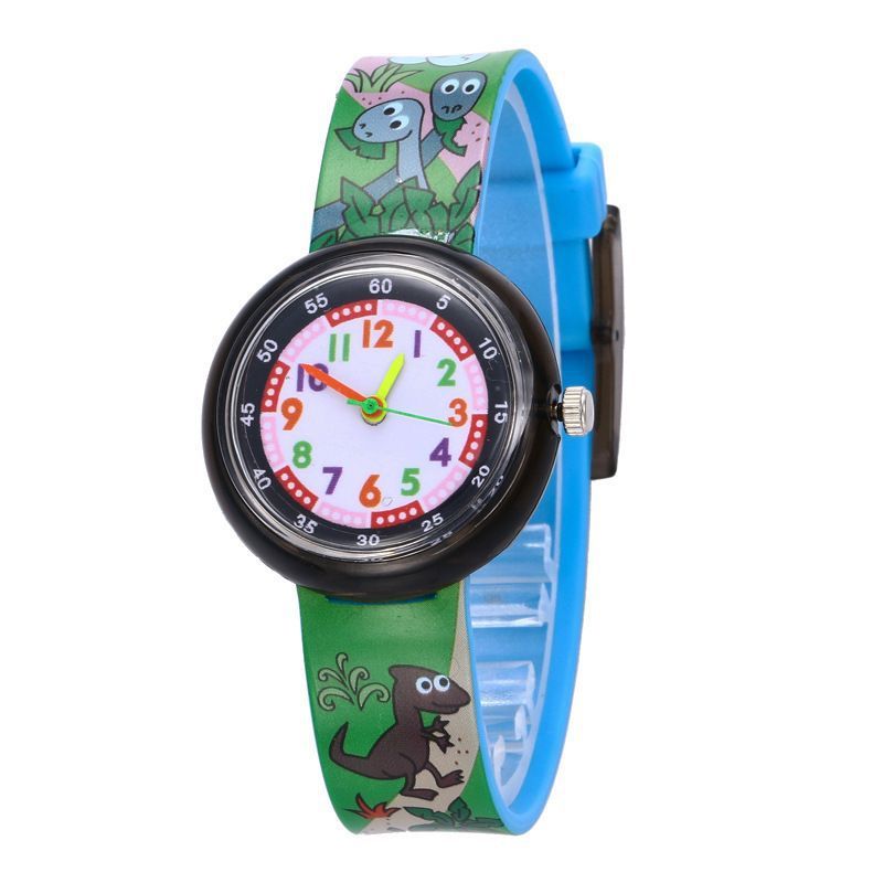 Children's Silicone Cartoon Transparent Cute Fashion Watch