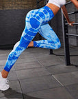 New Tie Dye Printed Yoga Pants