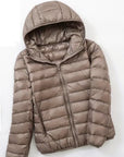 Lightweight Down Jacket Women's Plus Size