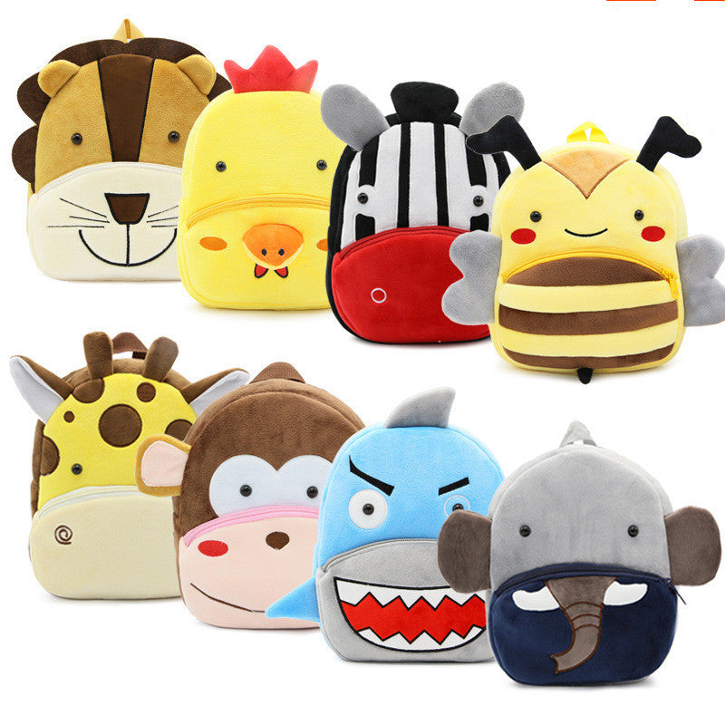 kindergarten small animal shape school backpack