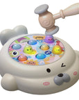 Children's Puzzle Music Lamp Electric Ground Mouse Toy