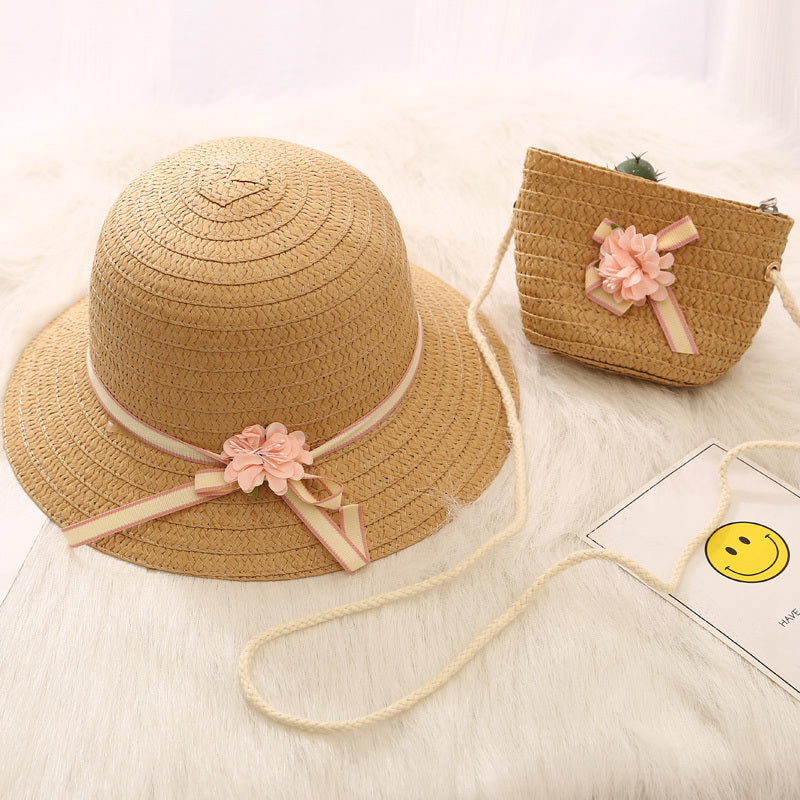 Summer sun protection cute princess sun hat girl