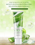 Hydrating Aloe Vera Gel Oil Control Moisturizing to Blackhead Shrinking Pore After Sun Soothing Skin Care