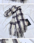 Plaid Scarf Women's Autumn And Winter Scarf