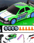 2.4G Drift Rc Car 4WD RC Drift Car Toy Remote Control GTR Model AE86 Vehicle Car RC Racing Car Toy For Children