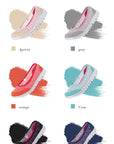 Plus size breathable beanie lace flats for women