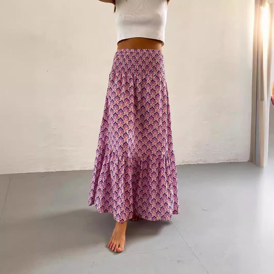 Summer  New Pleated Skirt