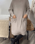 Women's Clothing Dress Asian Women Comfort And Casual Loose Version Dress Women