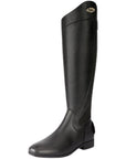 Black Cowhide Equestrian Boots