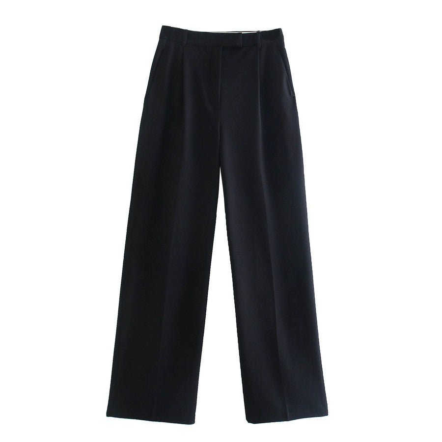 Casual Wide Leg Trousers