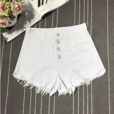 Casual Summer Women Denim Short High Waists Sexy Short Jeans