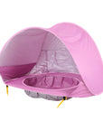 Baby Beach Tent Kids Outdoor Camping Easy Fold Up Waterproof  Up Sun Awning Tent UV-protecting