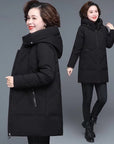 Middle-aged And Elderly Women's Cotton-padded Coat