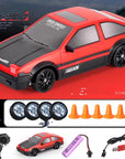 2.4G Drift Rc Car 4WD RC Drift Car Toy Remote Control GTR Model AE86 Vehicle Car RC Racing Car Toy For Children